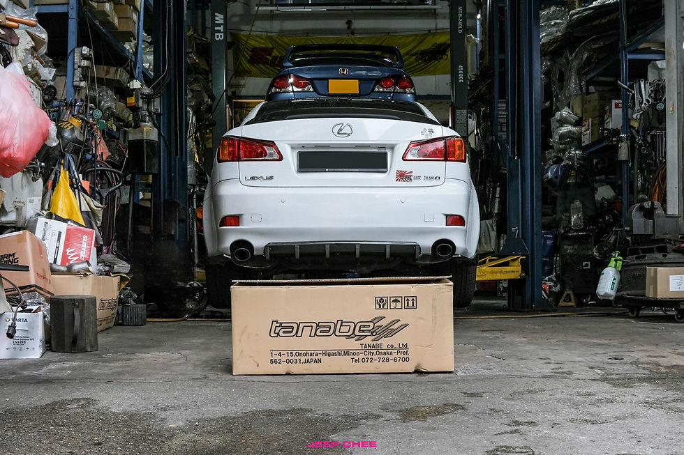 Lexus IS250 Tanabe Sustec Pro CR40 Coilover