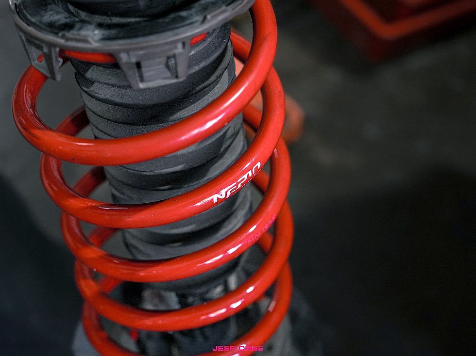 Toyota Corolla Axio Tanabe NF210 Lowering Coilsprings Jeep Chee Garage