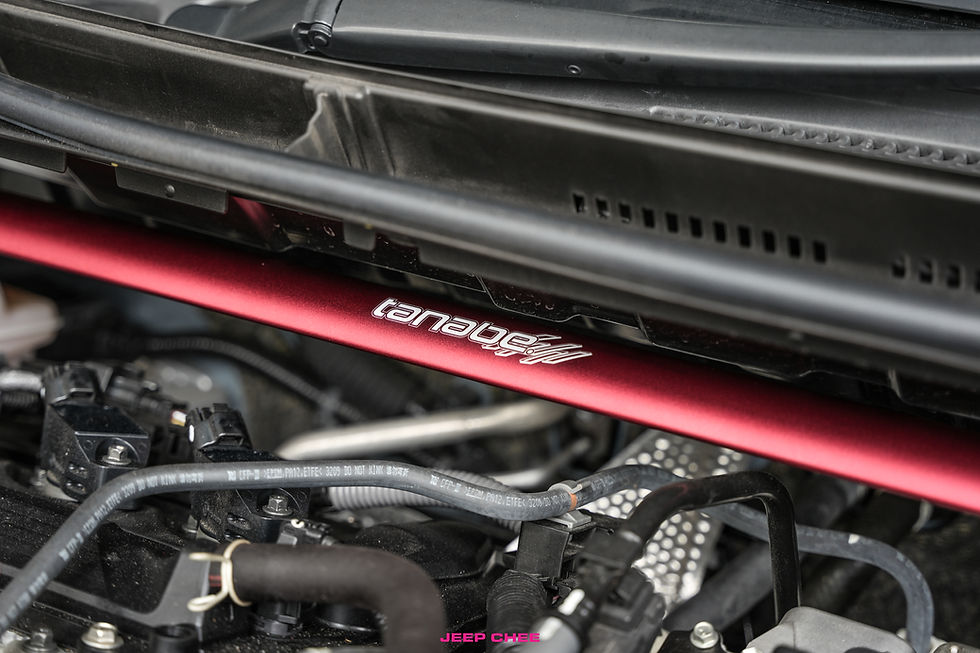 Thumbnail: Toyota Sienta Tanabe Sustec Strut Tower Bar