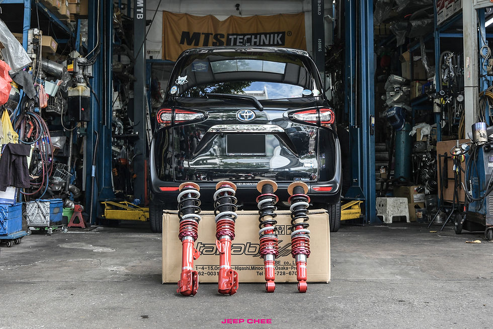 Toyota Sienta Tanabe Sustec Pro CR Coilover