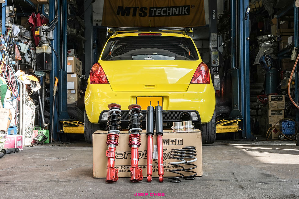 Suzuki Swift Sport ZC31S Tanabe Sustec Pro CR Coilover