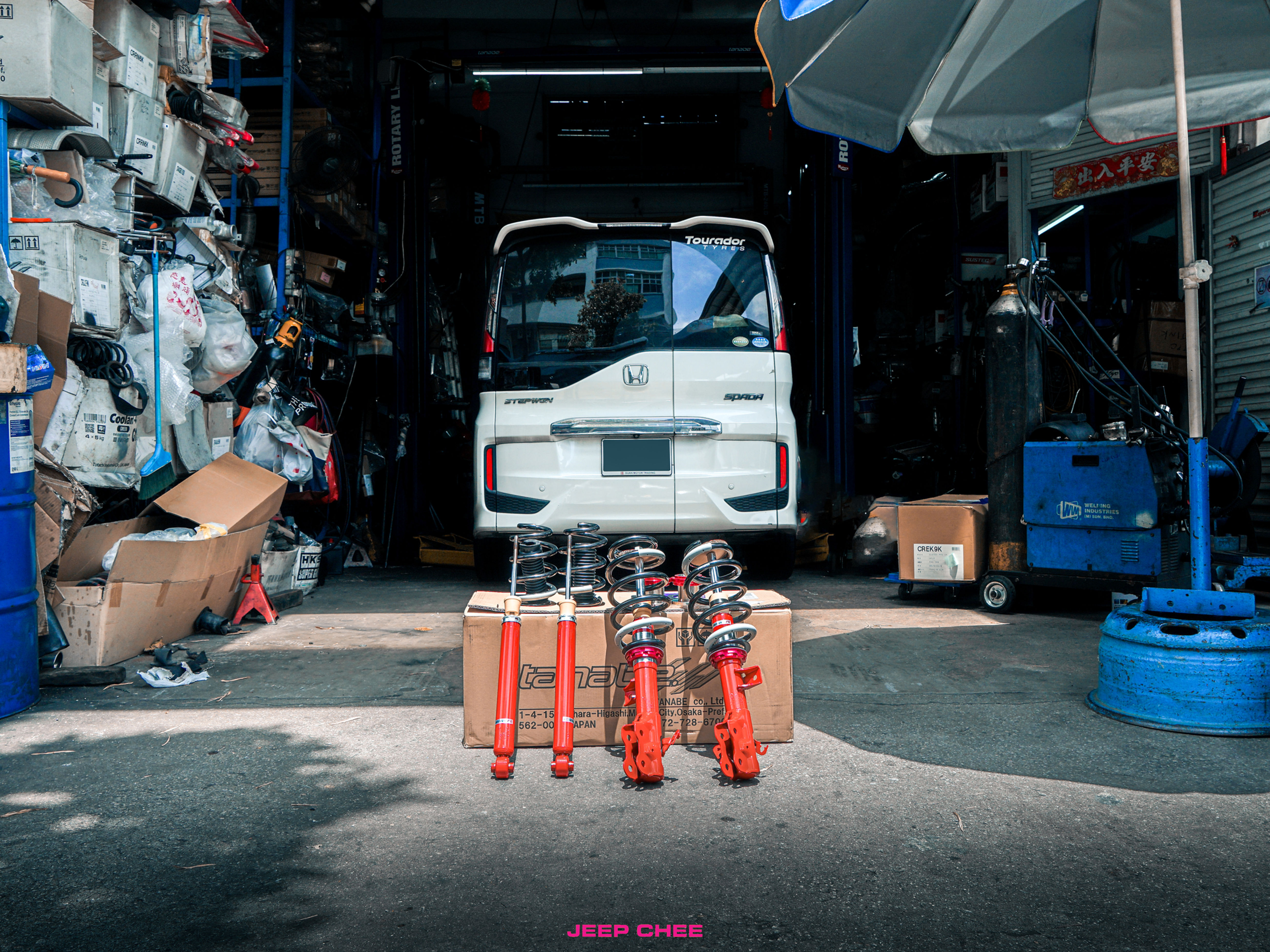 Honda Stepwagon RP1/RP3 Tanabe Sustec Pro CR Coilover System