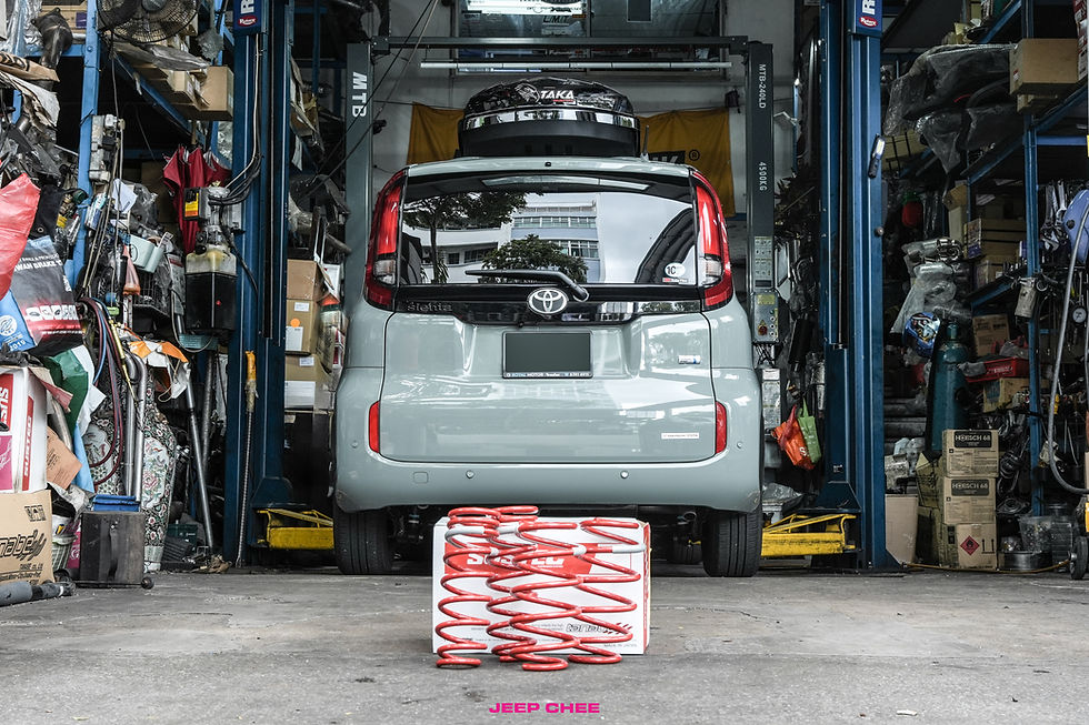 Toyota Sienta Tanabe NF210 Lowering Springs