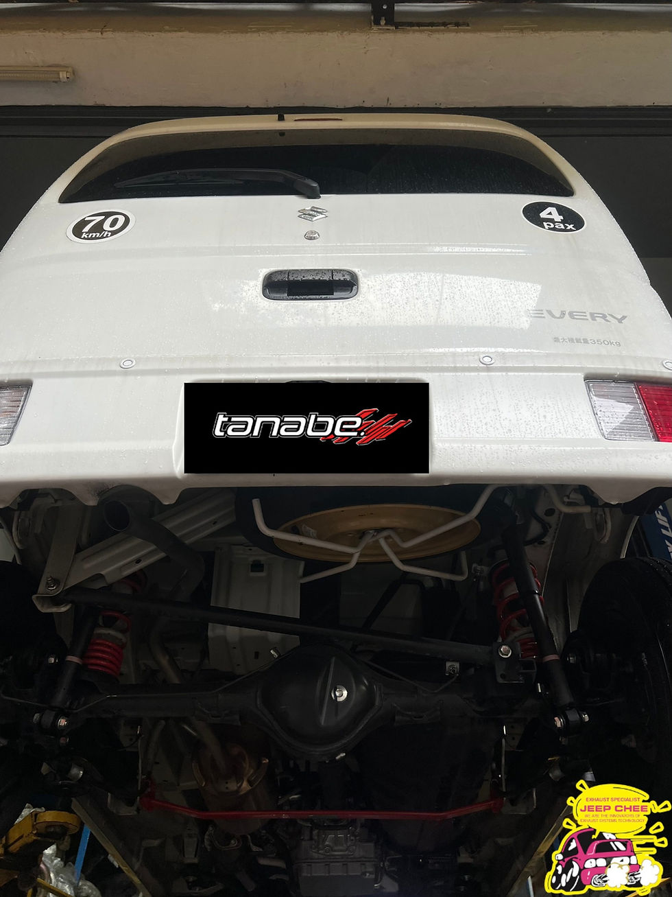 Thumbnail: Suzuki Every Rear Tanabe Underbrace Bar