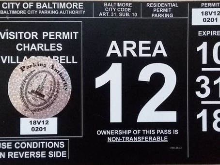 Parking Permit Renewal and Pick-up