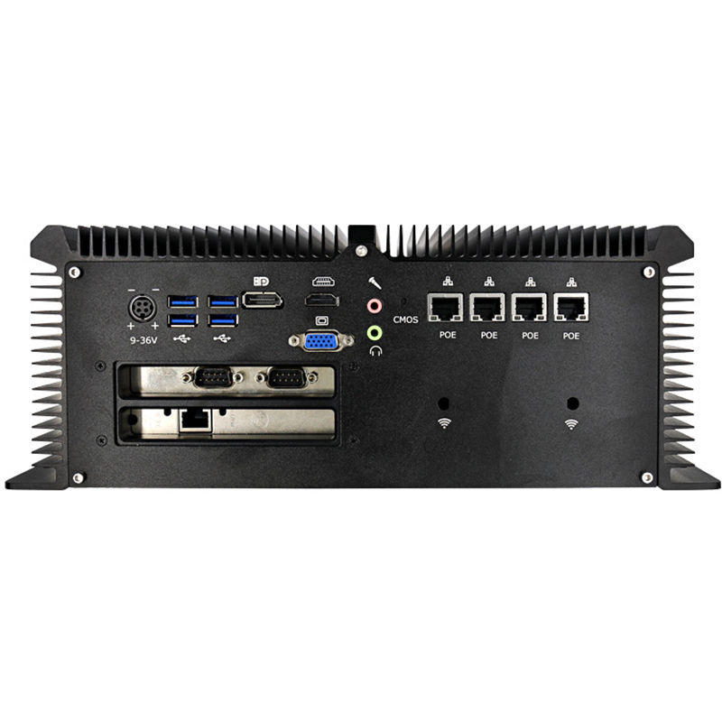 Thumbnail: 4POE * 6COM * 8USB  Industrial Computer  i5/i7