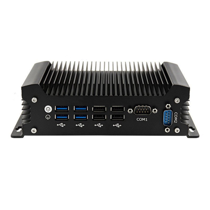 2LAN * 2COM fanless industrial computer INTEL 4th/6th/7th/8th/10th/12th/13th