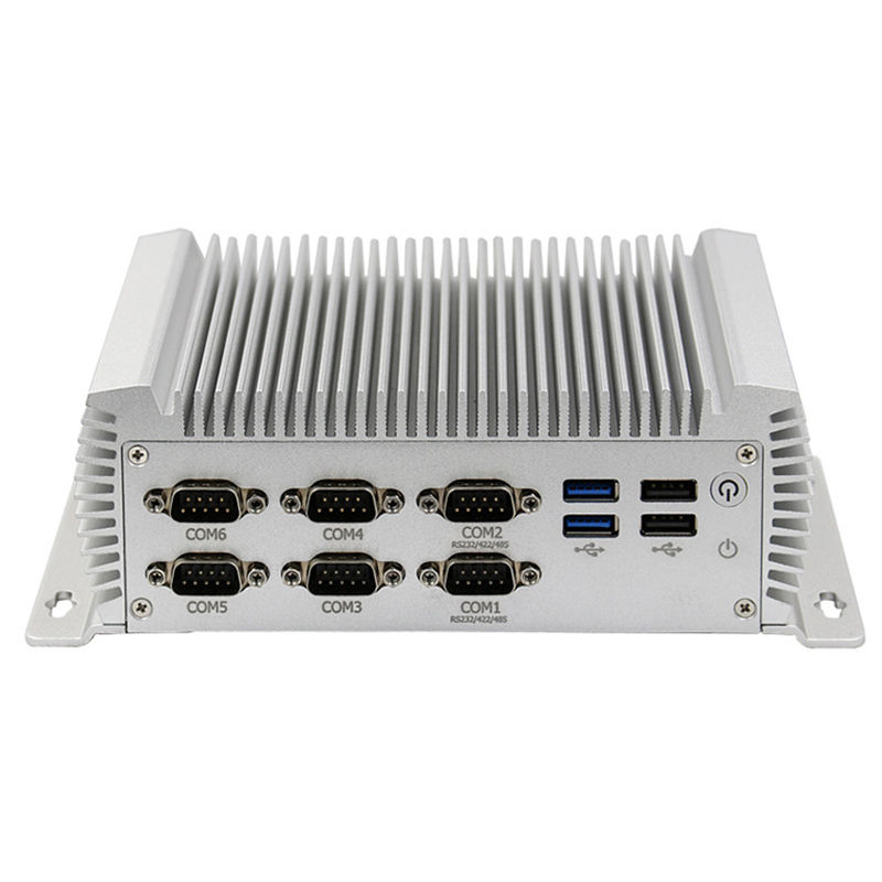 Thumbnail: 6COM * 8USB Fanless Industrial Computer  i3/i5/i7
