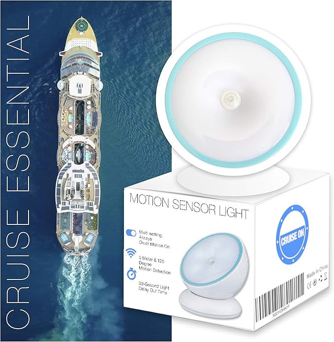 Thumbnail: Night Light Motion Sensor [Battery Powered] with Rotating Base