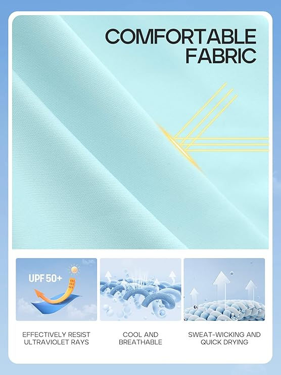 Thumbnail: Rash Guard for Women UPF 50+ SPF UV Protection Long Sleeve