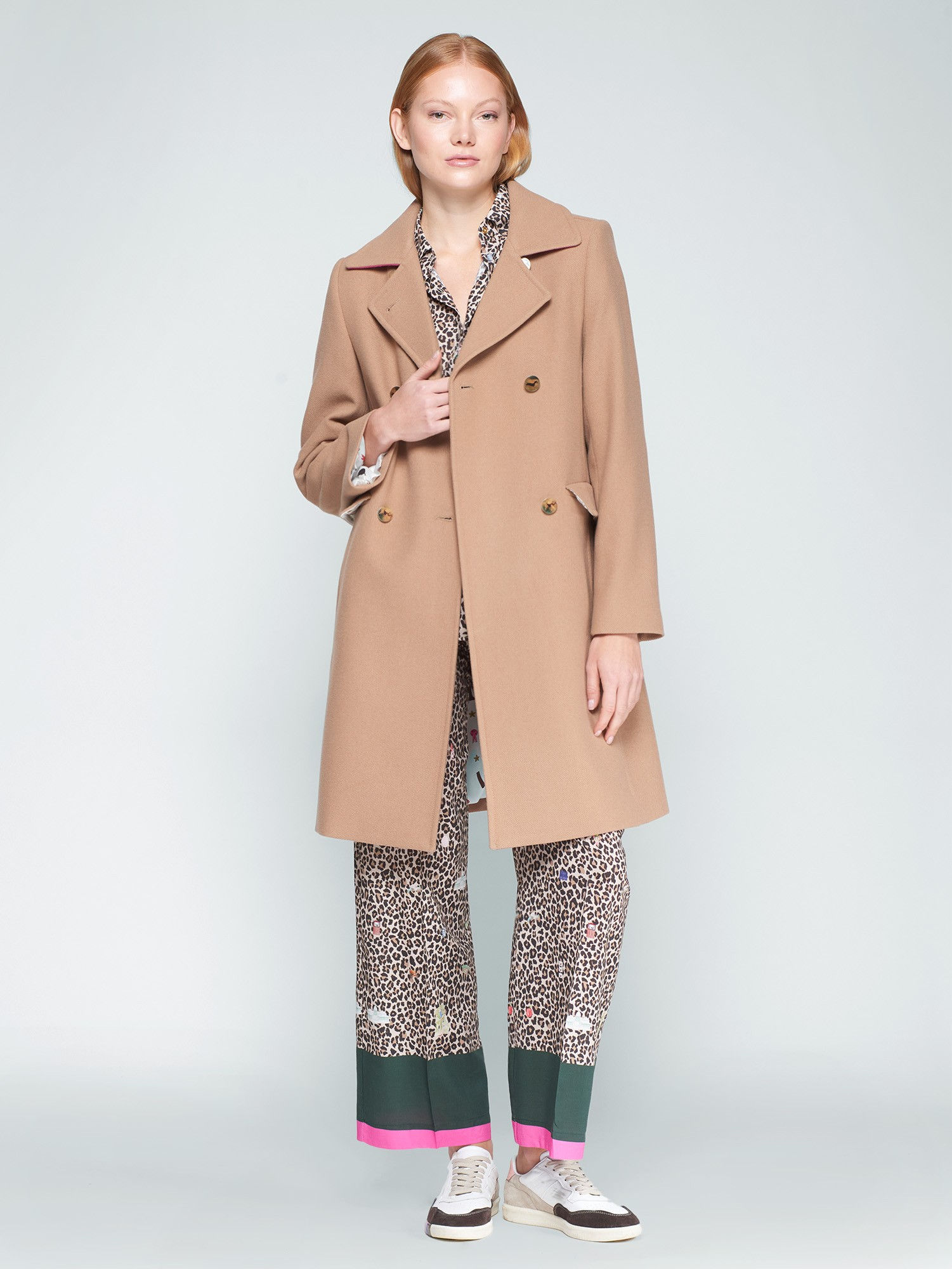 Long Camel Coat