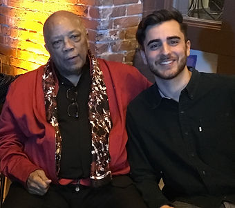 Eli Cherry with Quincy Jones