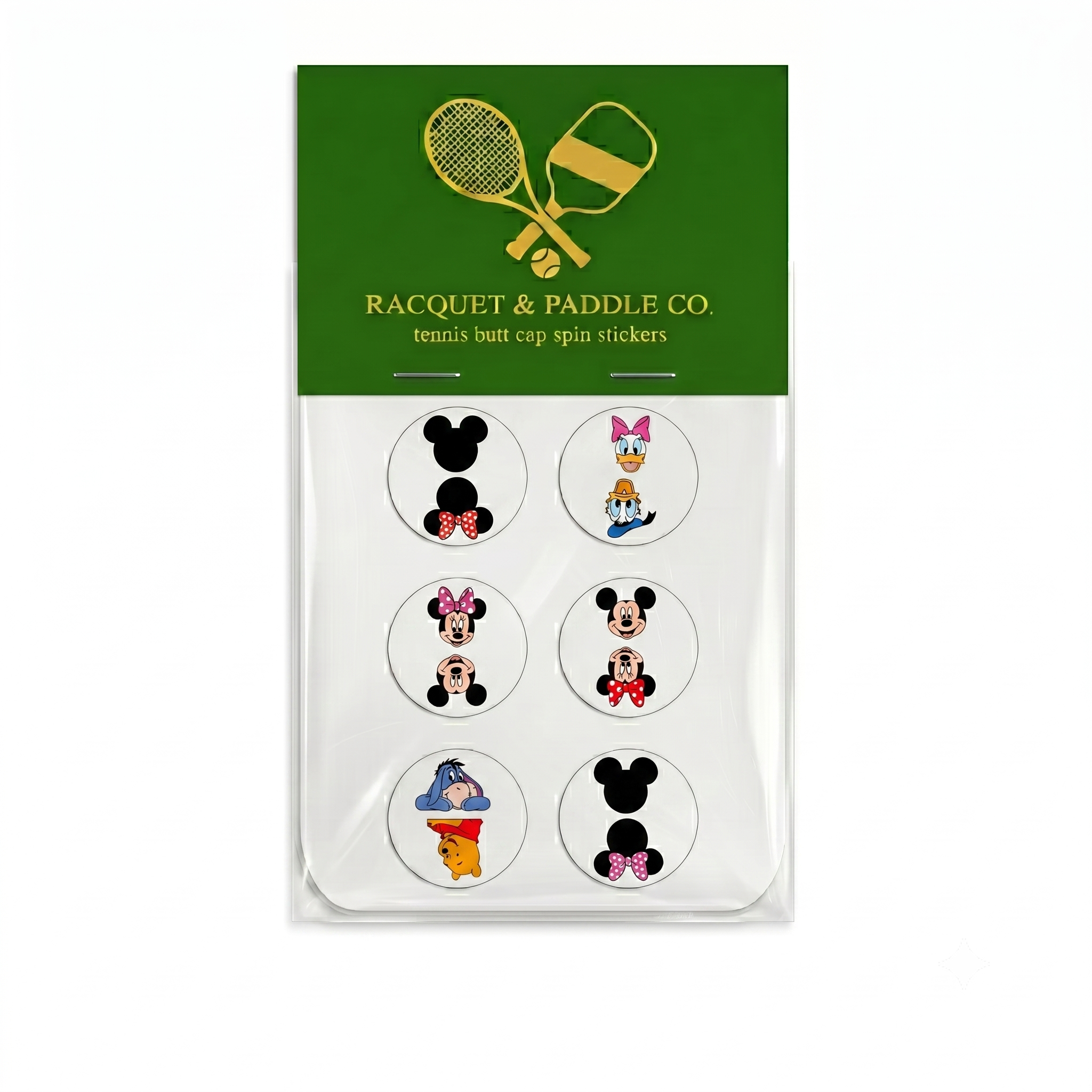 Tennis Spin Stickers, Disney