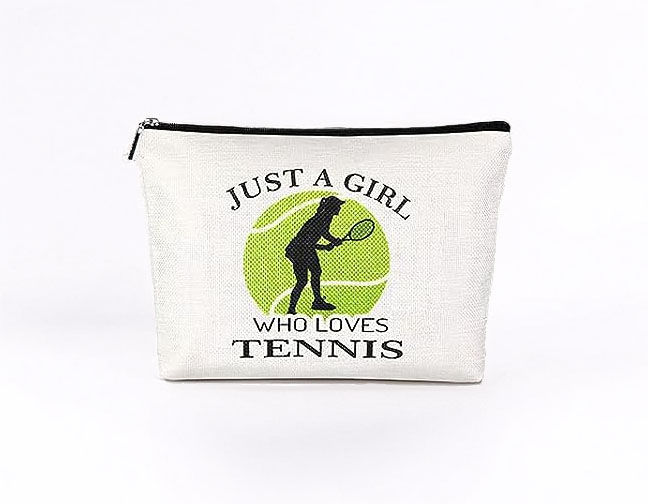 Tennis Player Makeup Bag