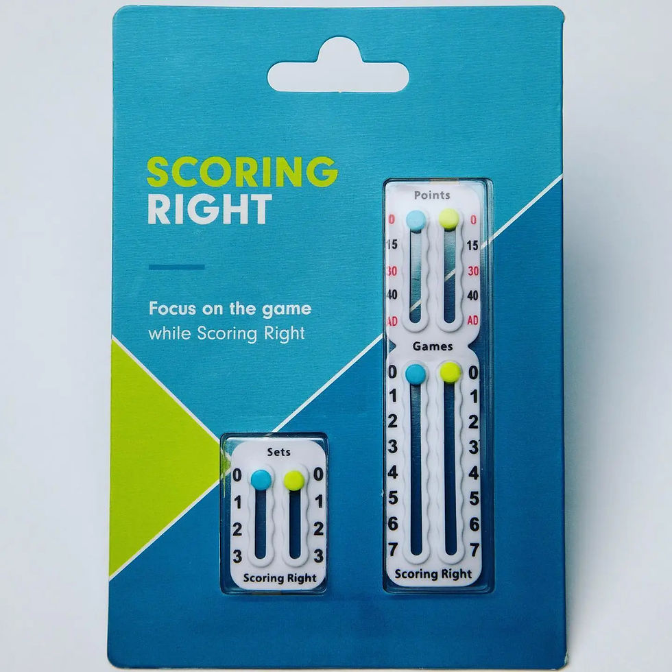 Score Keeper for Tennis Racquet