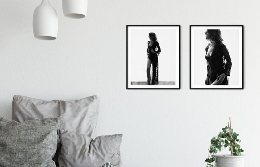 Wall art is a great way to celebrate yourself