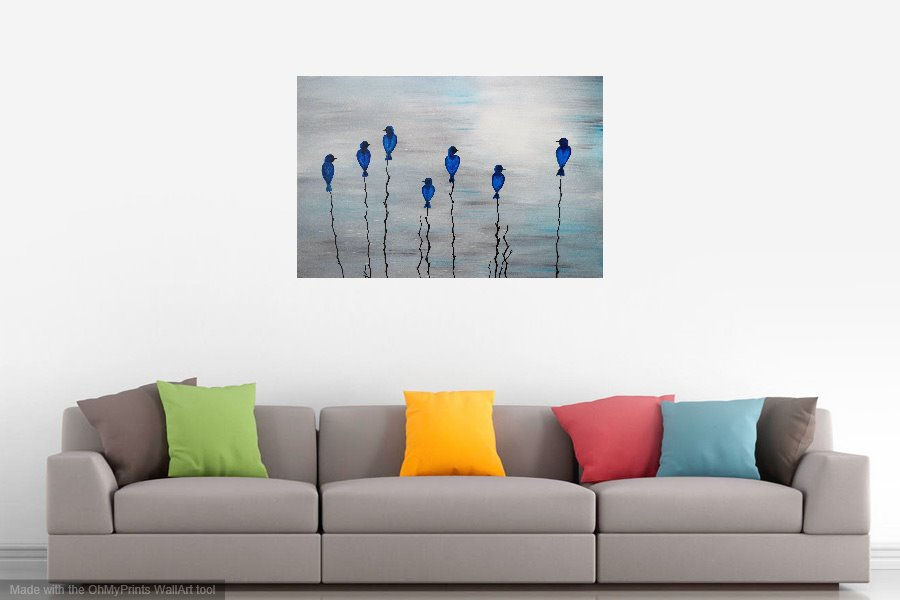 Thumbnail: *SOLD* Blue Birds
