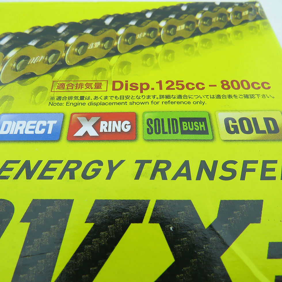 Thumbnail: Chain DID VX3 X-Ring Premium Gold & Black