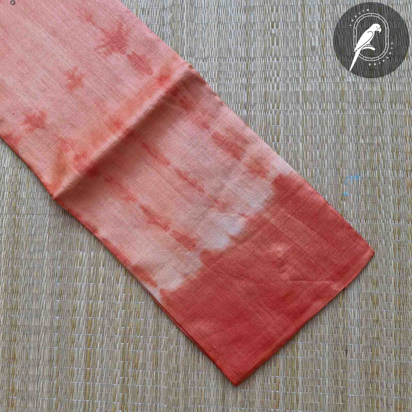 Shibori Pattern-Orange Shibori