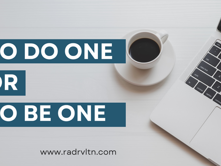 To Do One or To Be One?