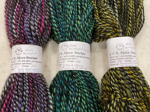 Stained Glass Yarn & Award Winning Fleeces