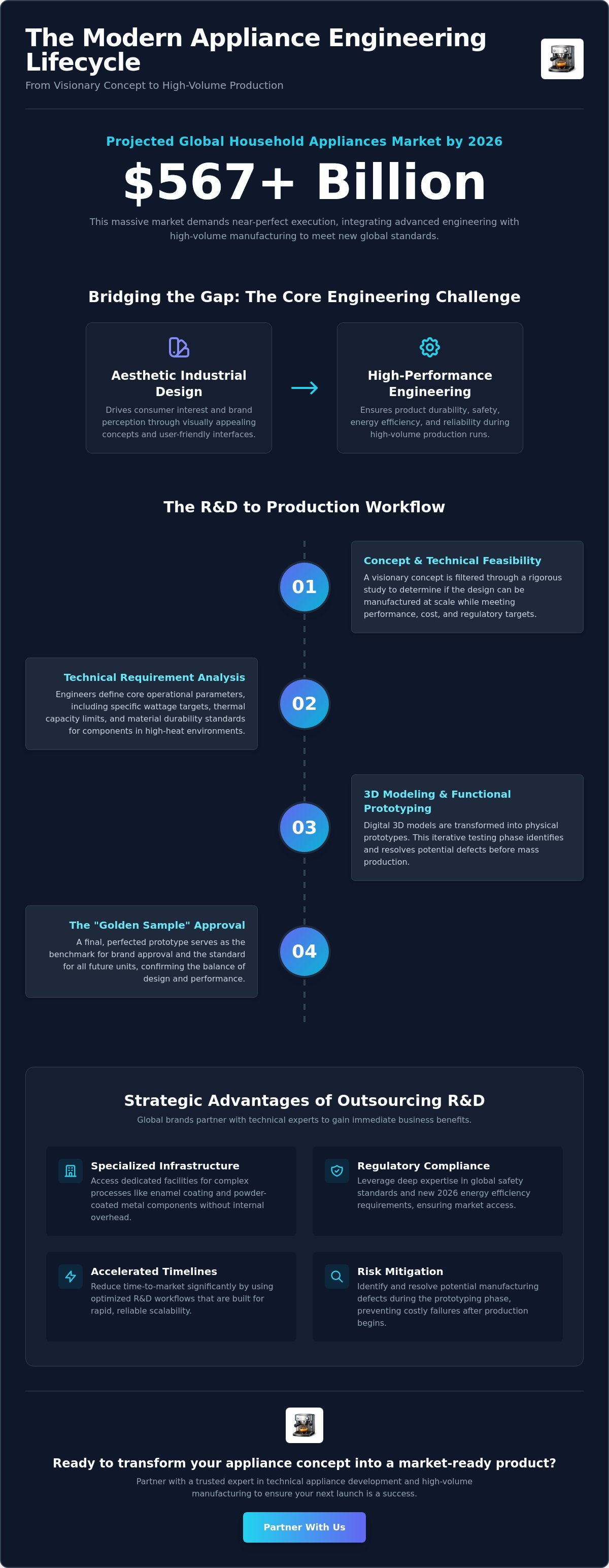 Technical appliance development