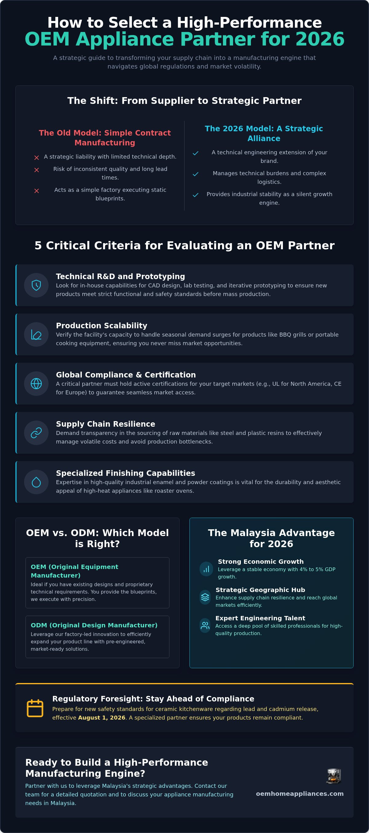 OEM appliance manufacturing partner