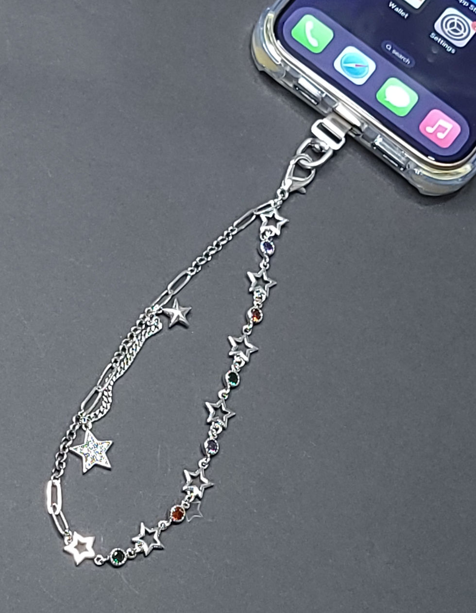 SC009 Korean style wrist phone chain