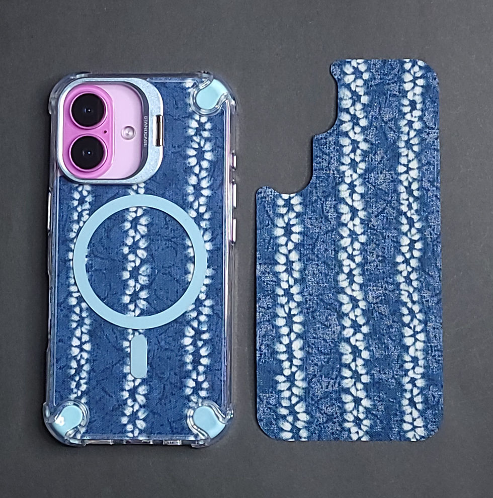 Thumbnail: Mobile Phone Case Gasket (Tie-Dye/Wax-Dye/Printed Dye/Digital Print Series 1)
