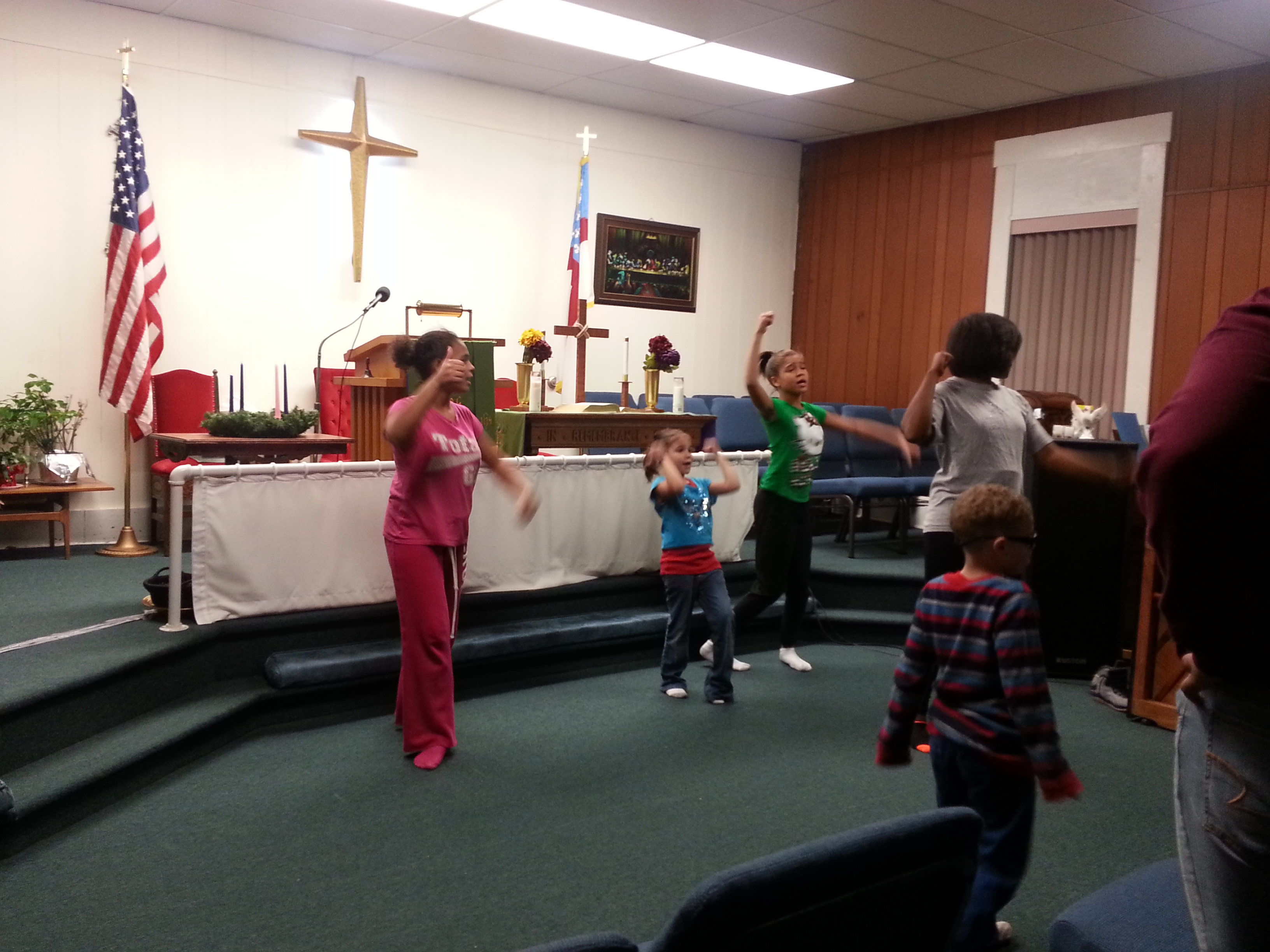 St. Paul Dance Rehearsal