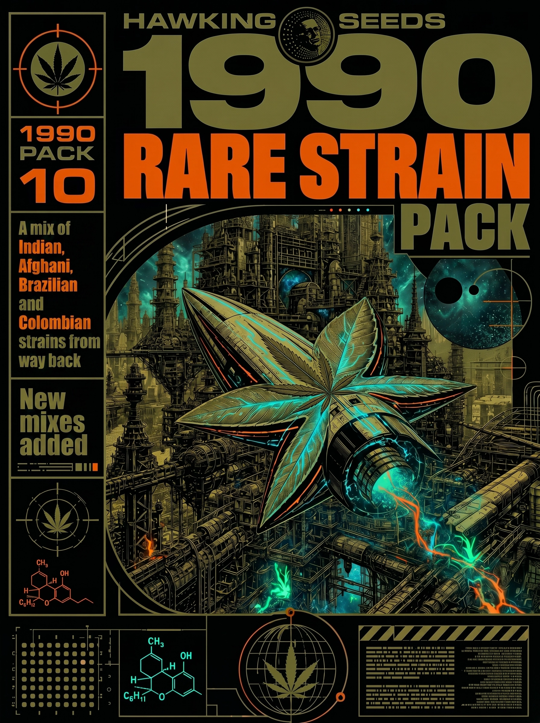 1990 Rare Strain Pack