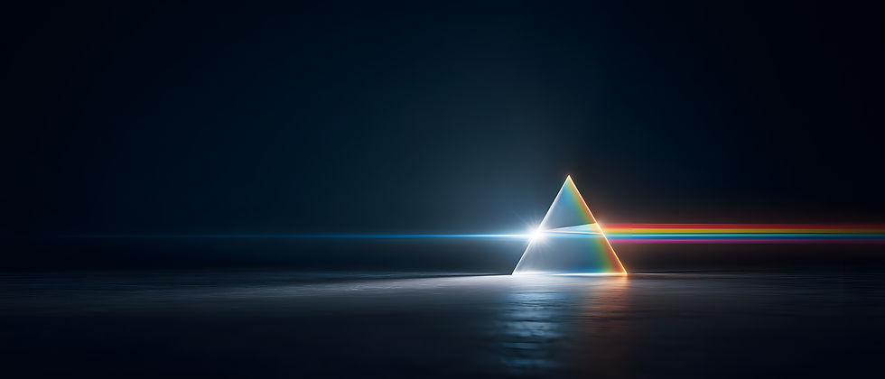 The light spectrum triangle
