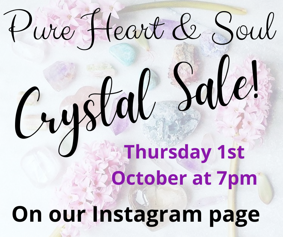 Crystal Sale on Instagram 