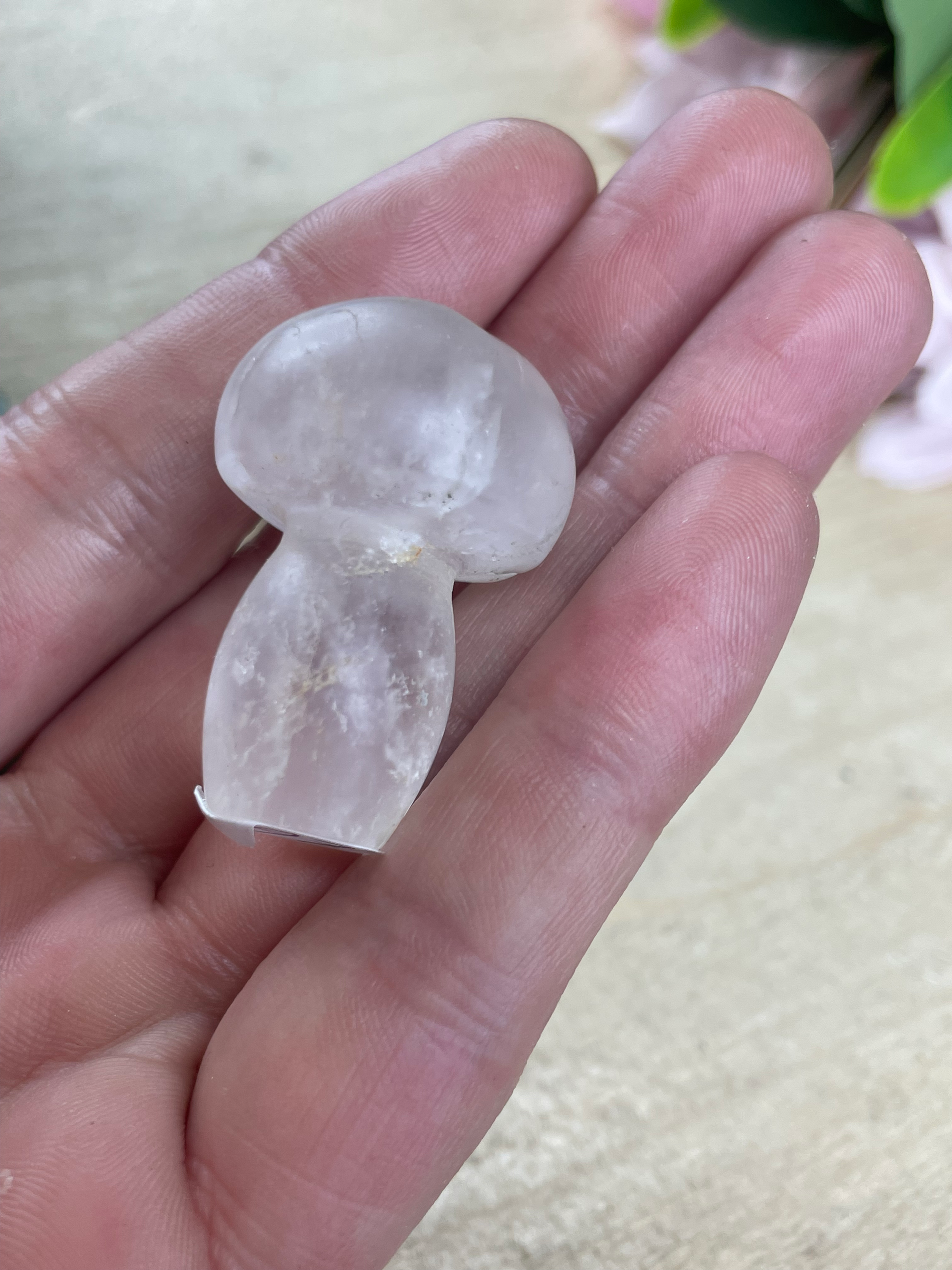 Clear Quartz Mushroom