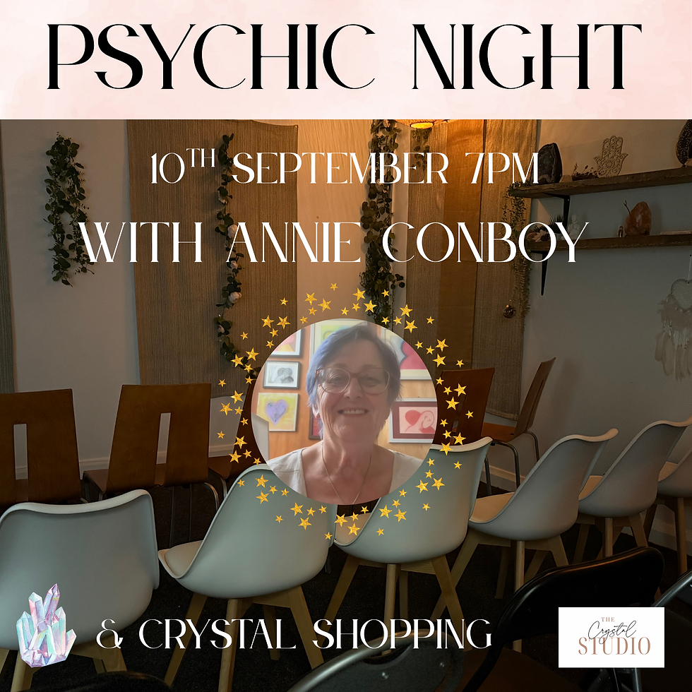 Crystals & Psychic Night with Annie Conboy