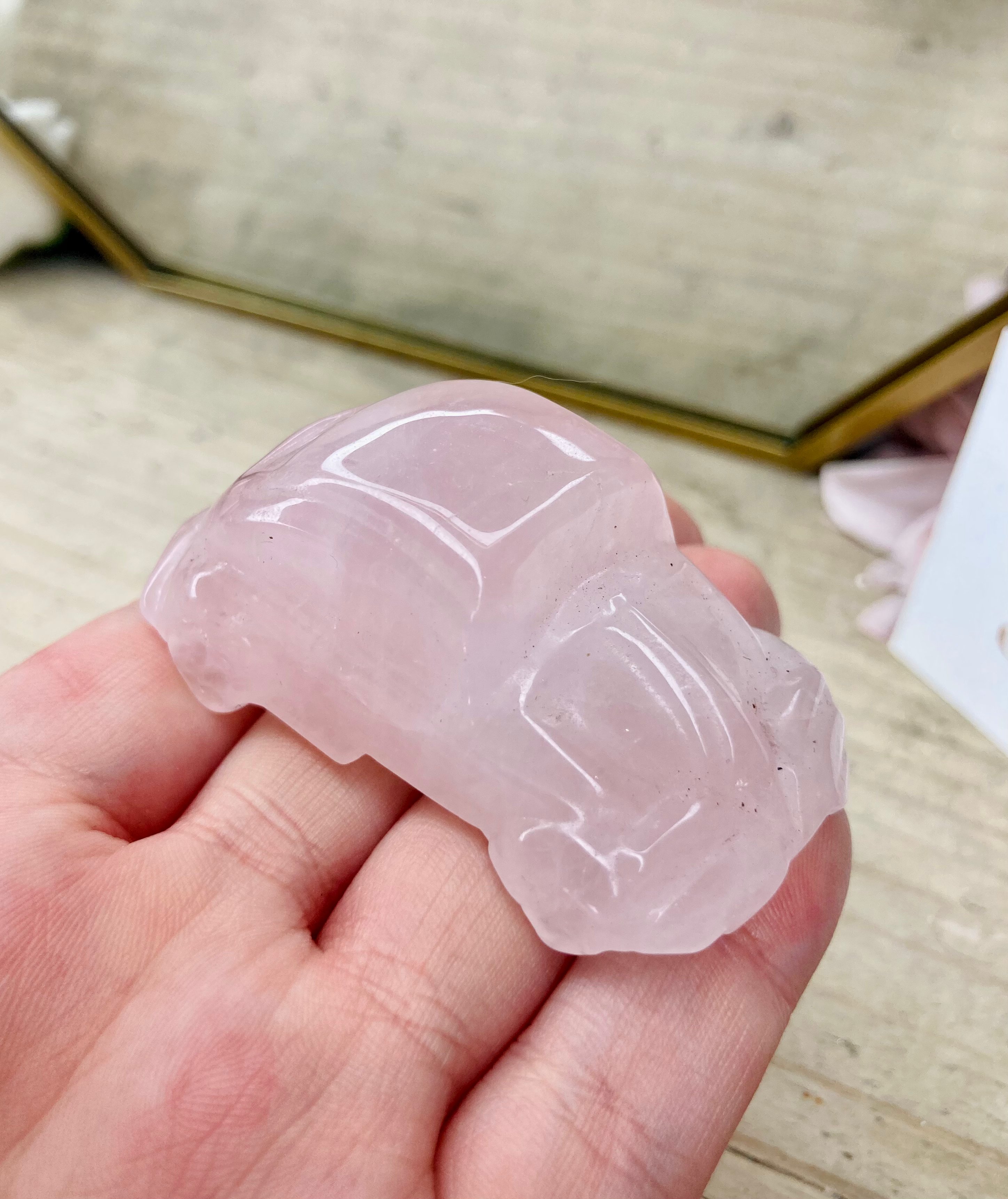 Rose Quartz Car
