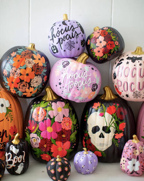 Pumpkin Painting with Drink & Sweet Treat
