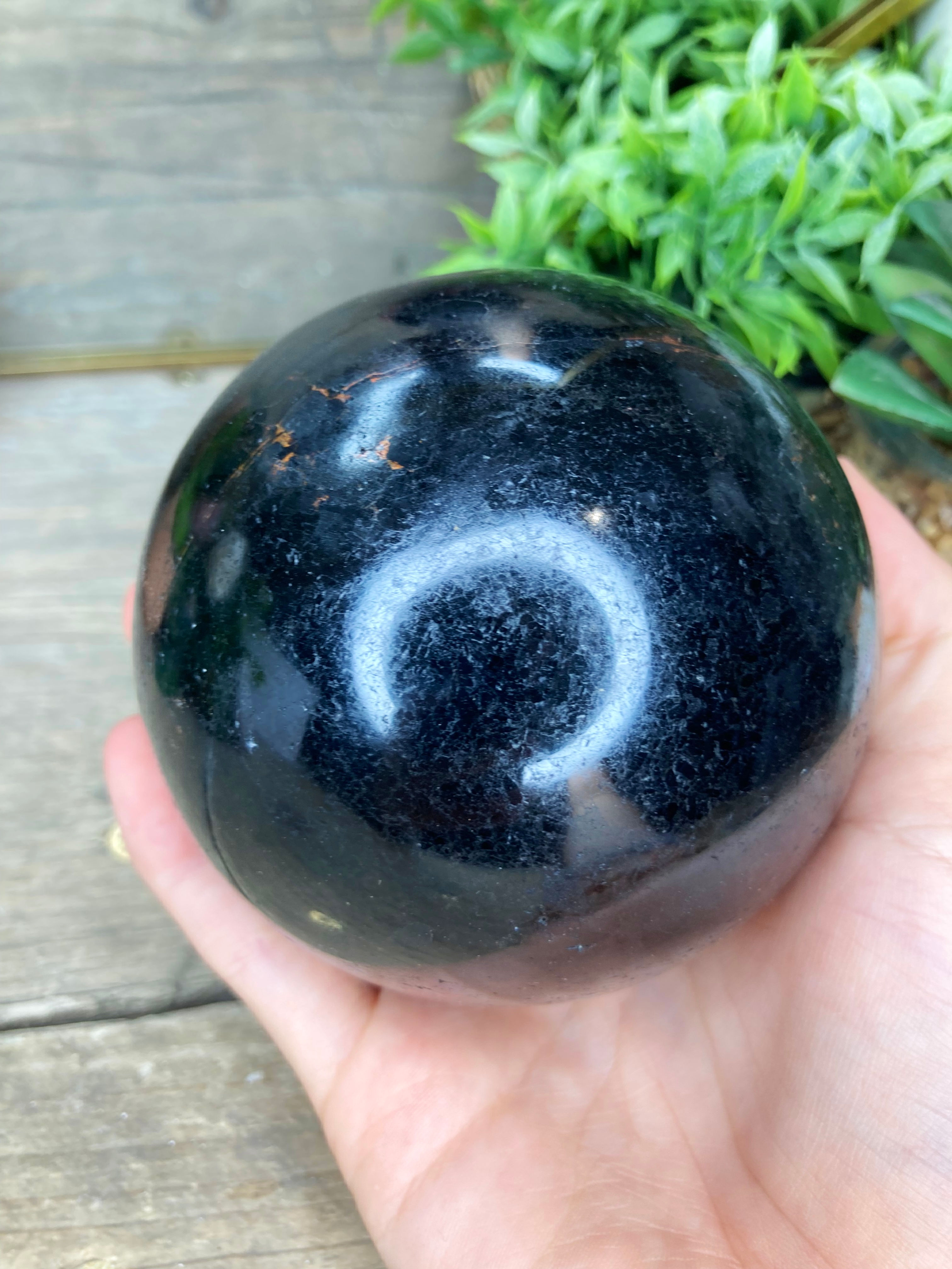 Black Tourmaline Sphere