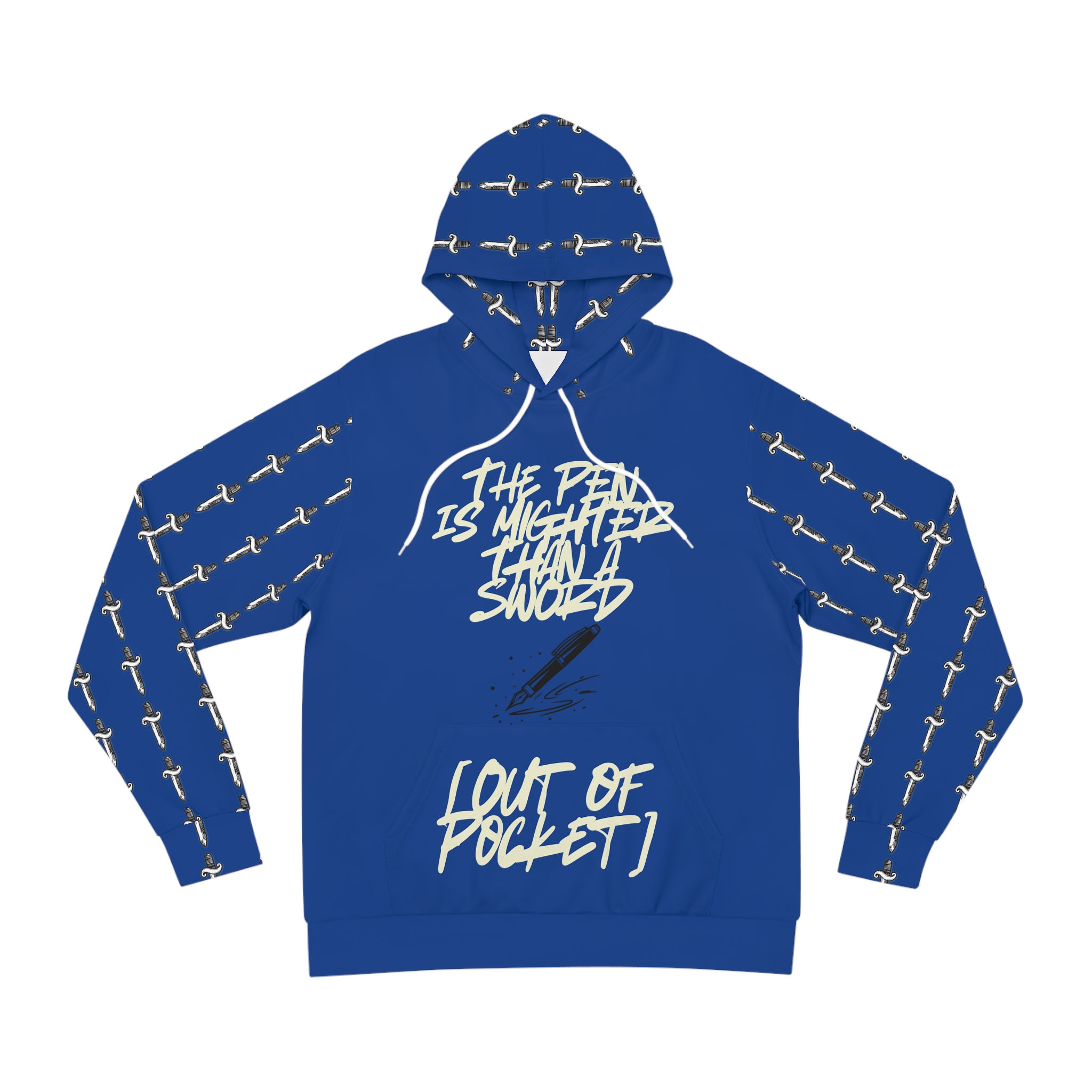 Mighty Blue Pen Hoodie