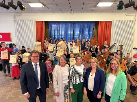 Bürgerstiftung fördert Instrumentalklassen-Projekt mit 30.000€