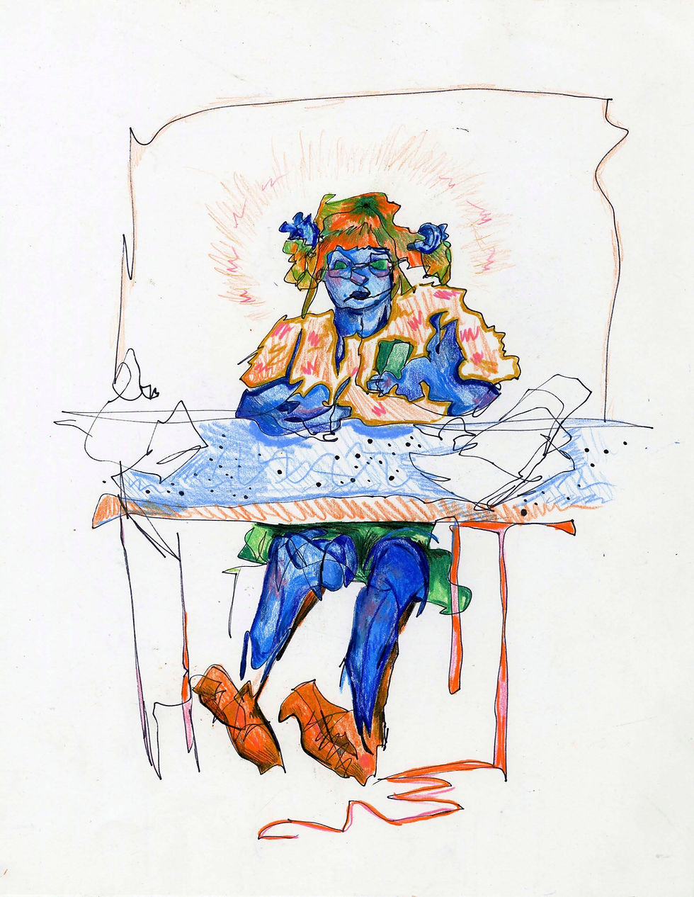 The Blue Girl