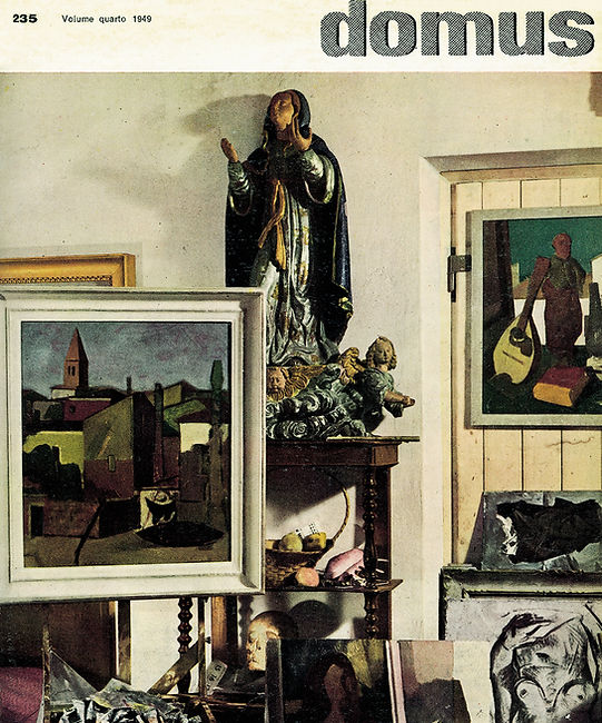 Copertina di Domus 235, per gentile concessione di Editoriale Domus S.p.A.