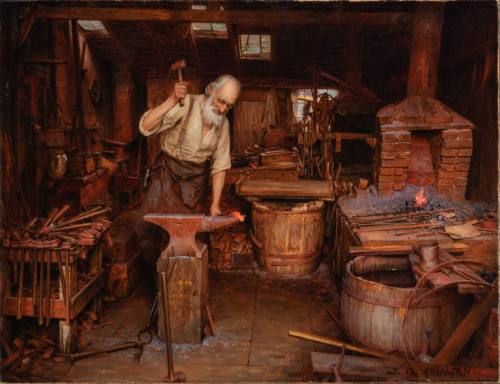 The Blacksmith, Jefferson David Chalfant, 1888