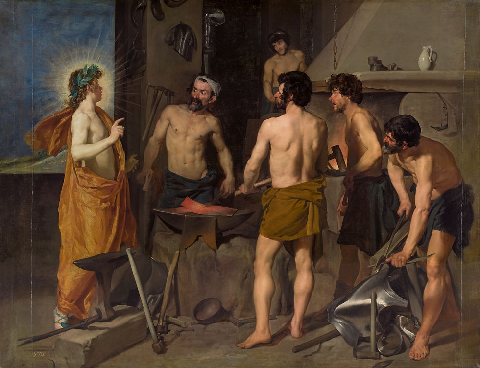 Vulcan’s Forge, Diego Velázquez, 1630