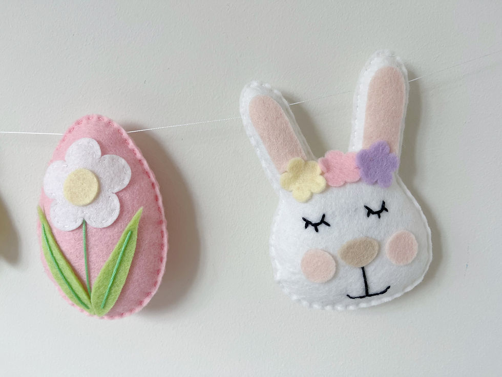 Thumbnail: Easter character garland