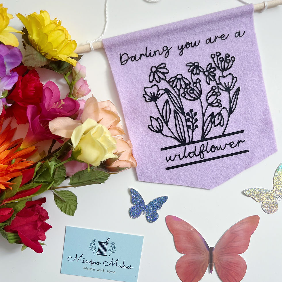 You are a wildflower banner