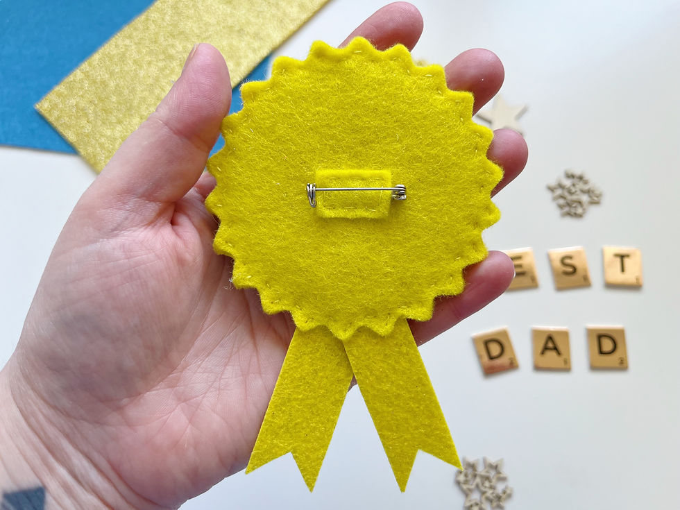 Thumbnail: Best Dad ever badge 