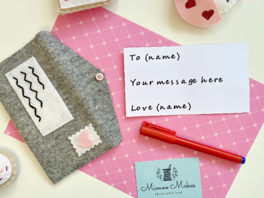 Keepsake love letter