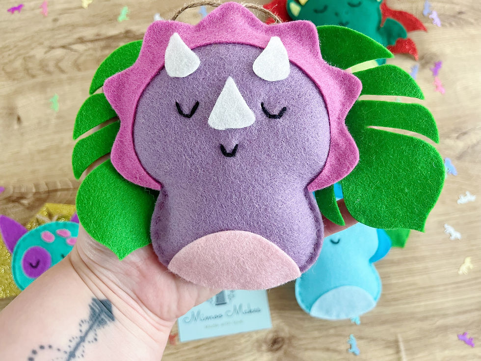 Thumbnail: Mythical/ dinosaur pudgy decorations