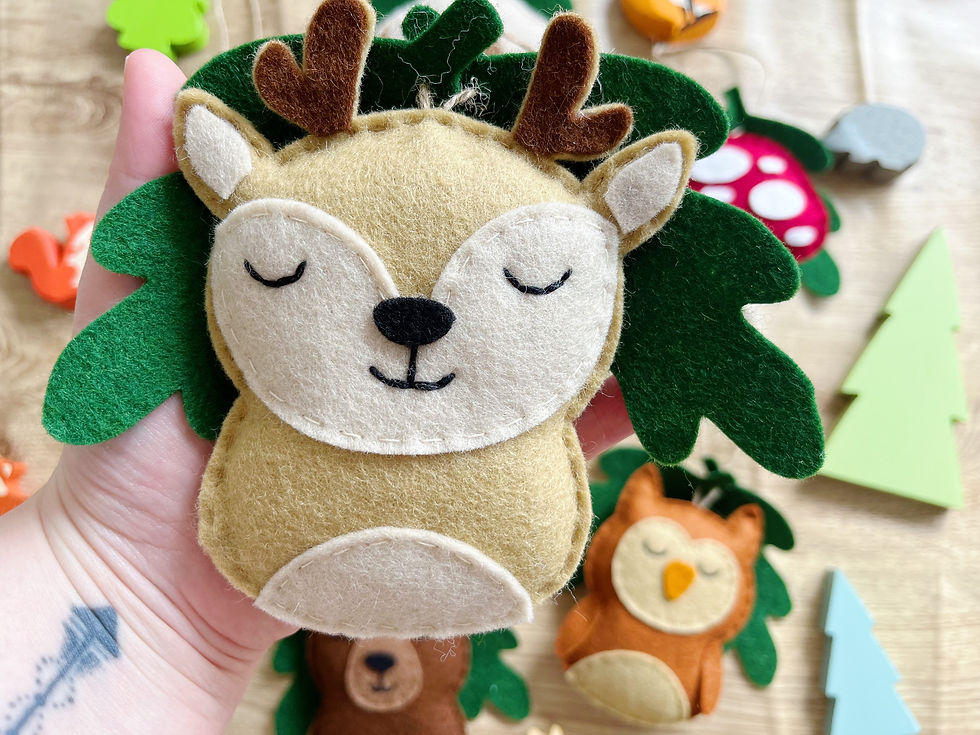 Thumbnail: Woodland forest animal decorations